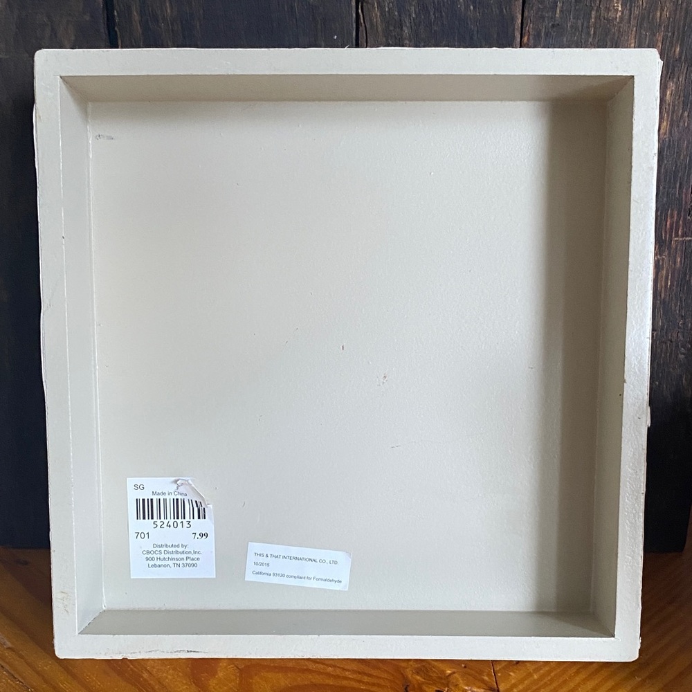 NWT decorative gardening quote frame - Picture 2 of 3